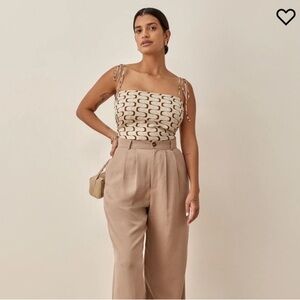 Reformation Lucrezia Silk Top - sold out